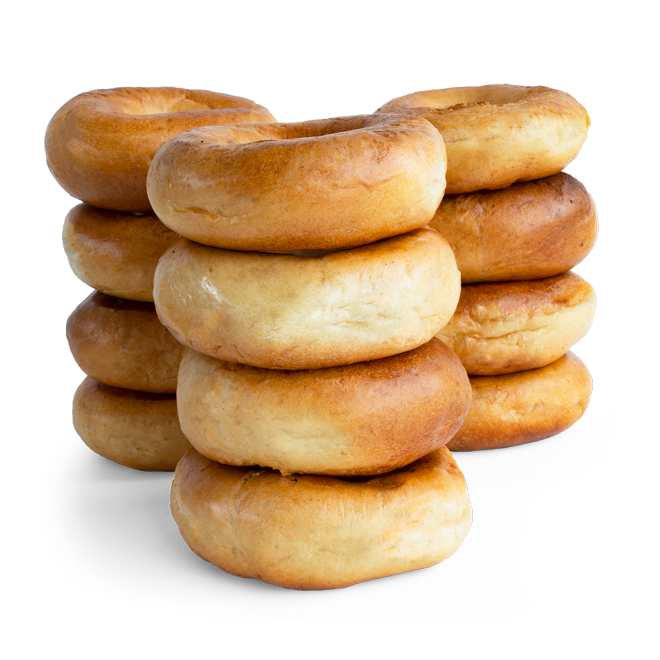 One Dozen Siegel's Bagels - Plain
