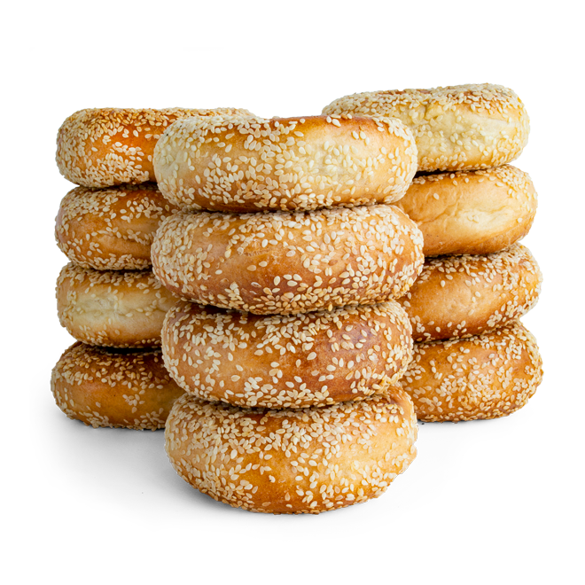 One Dozen Siegel's Bagel - Sesame Seed